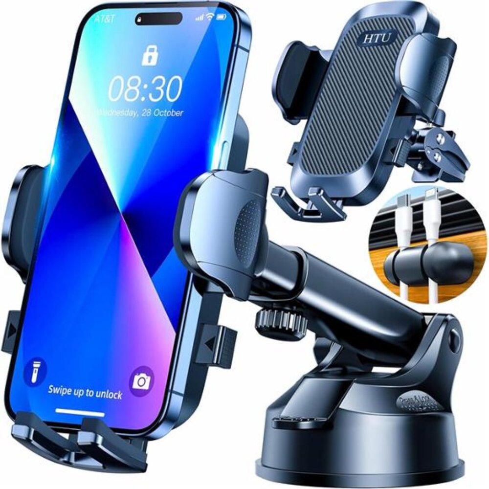 2025 Upgraded Car Phone Holder 【Safety Certs & No Smell】 Cell Phone Holder